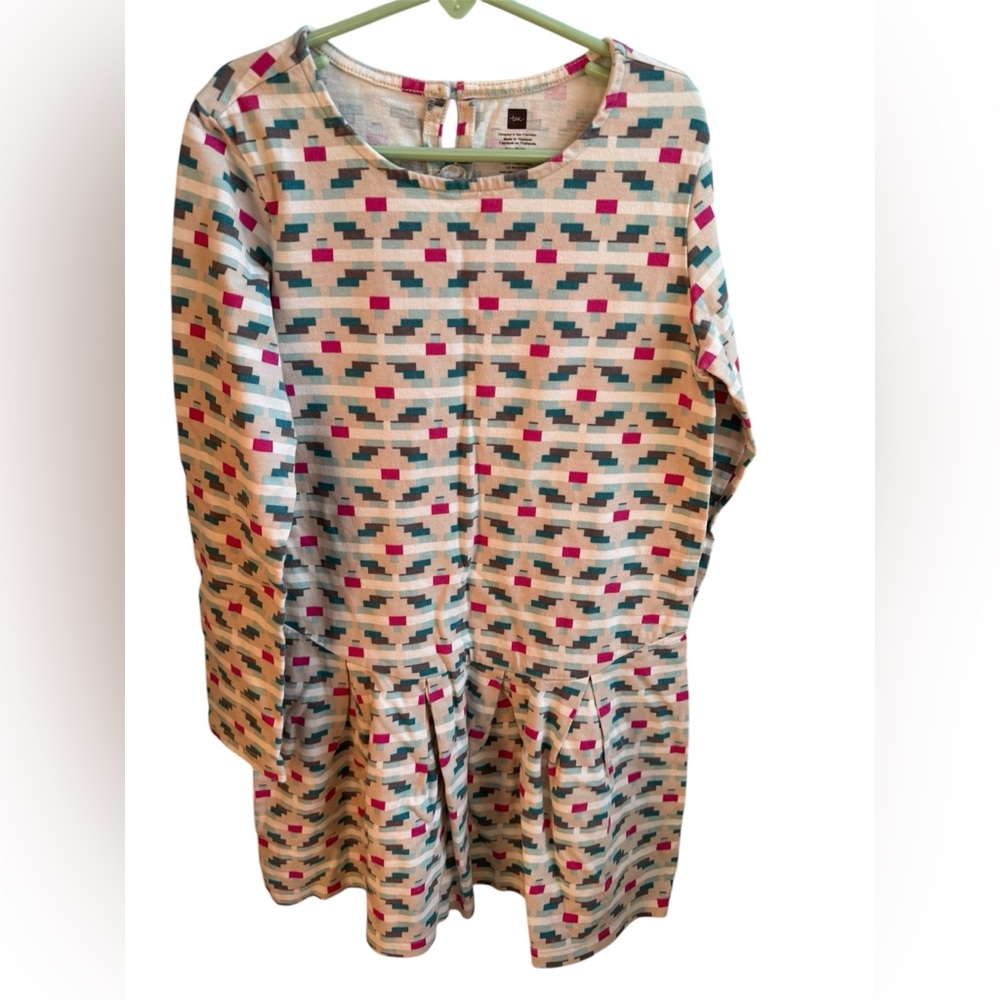 Tea size 10 girls long sleeve dress